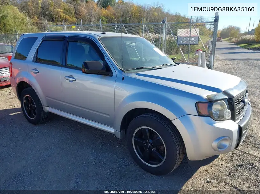 FORD ESCAPE 2011, VIN 1FMCU9DG8BKA35160
