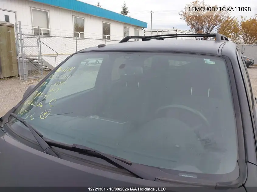 2012 FORD ESCAPE VIN 1FMCU0D71CKA11098 — фото 17
