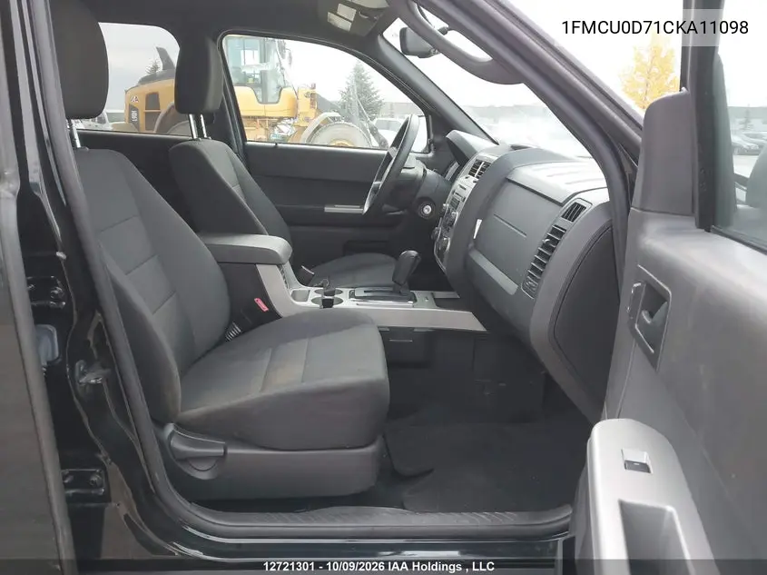 2012 FORD ESCAPE VIN 1FMCU0D71CKA11098 — фото 5