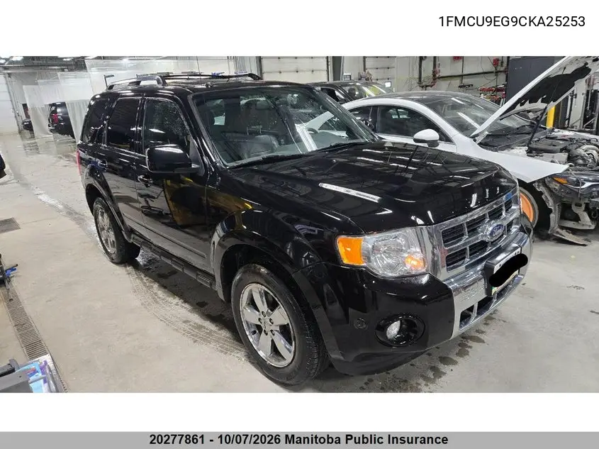 FORD ESCAPE 2012, VIN 1FMCU9EG9CKA25253