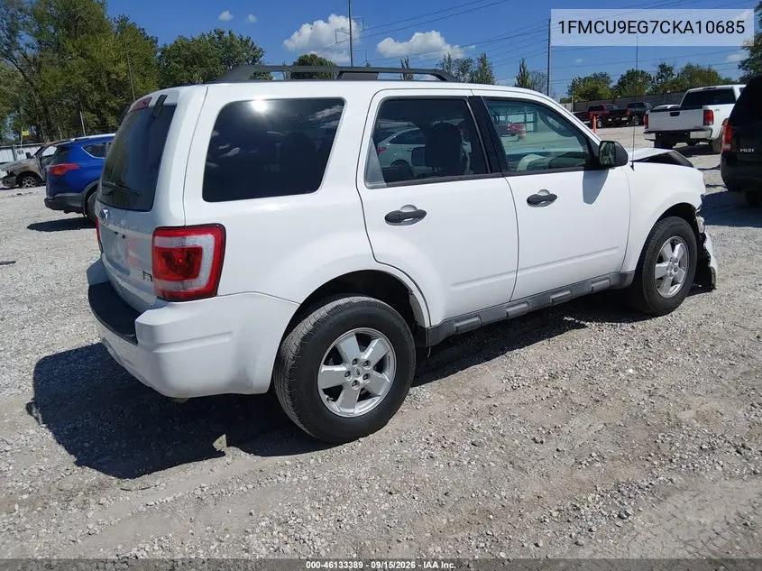 2012 FORD ESCAPE VIN 1FMCU0DGXCKA77679 — фото 4