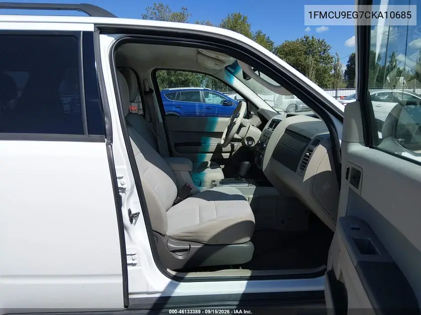 2012 FORD ESCAPE VIN 1FMCU0DGXCKA77679 — фото 5
