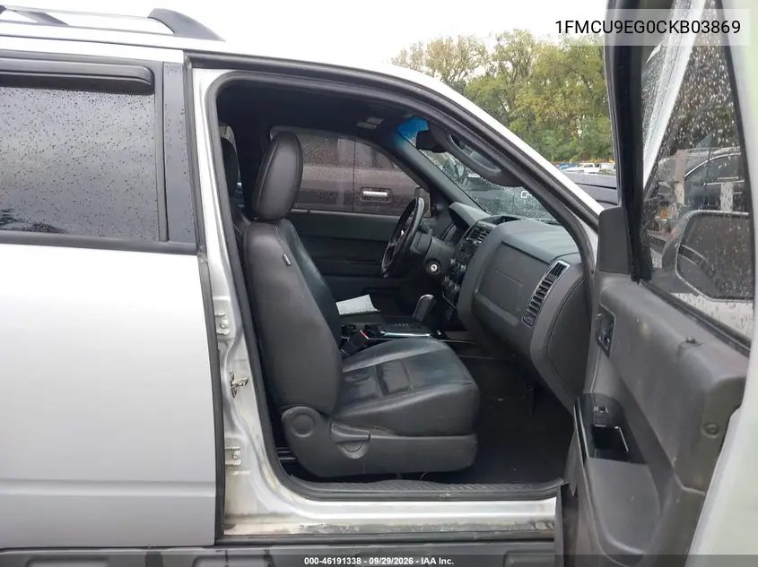 2012 FORD ESCAPE VIN 1FMCU9EG0CKB03869 — фото 5