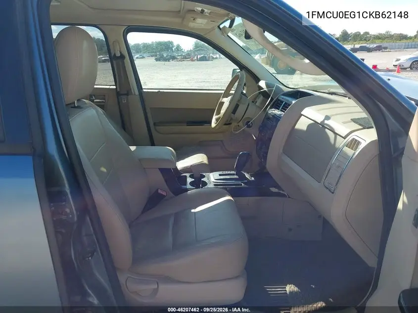 2012 FORD ESCAPE VIN 1FMCU0EG1CKB62148 — фото 5