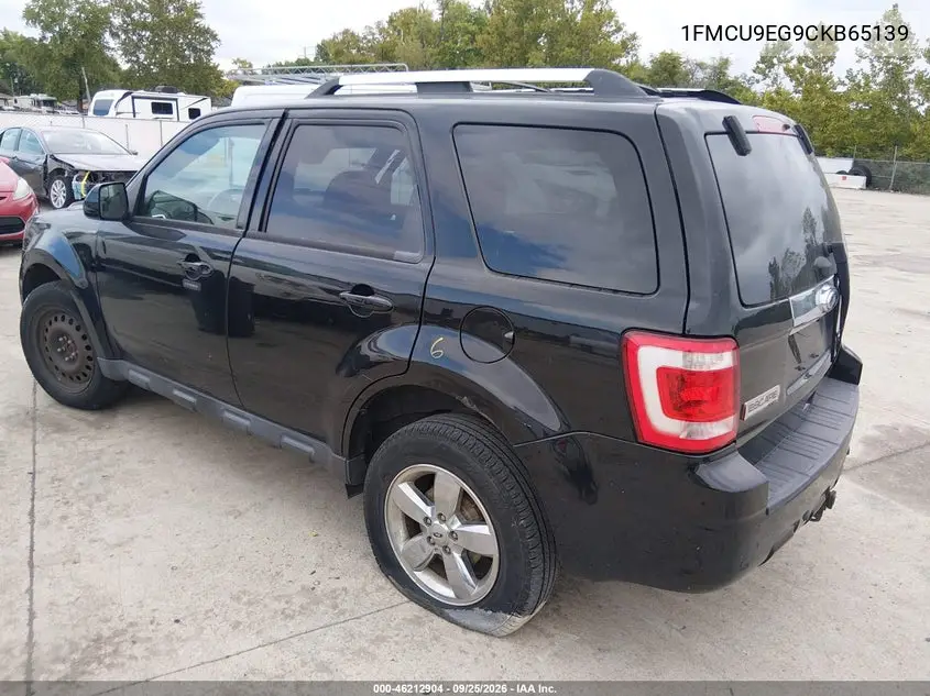 2012 FORD ESCAPE VIN 1FMCU9EG9CKB65139 — фото 4