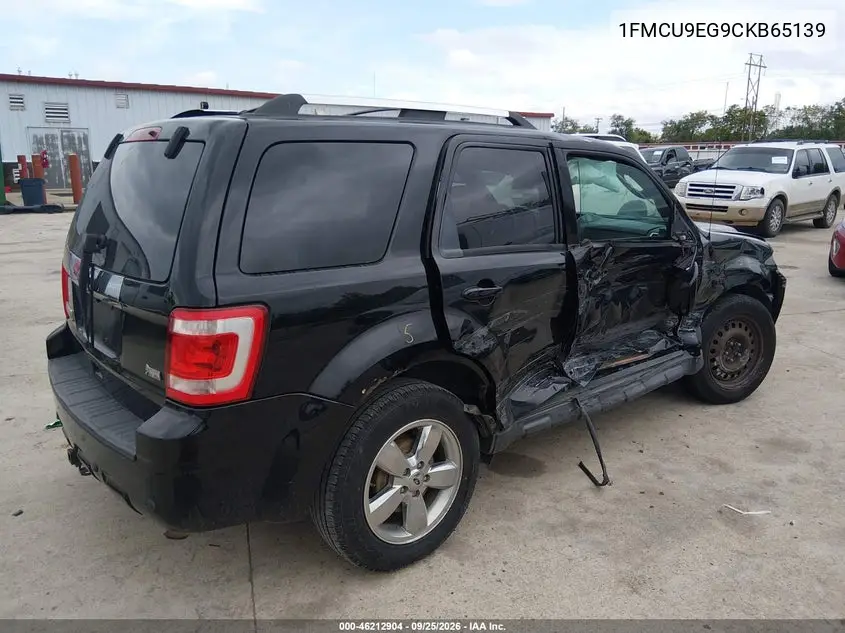 2012 FORD ESCAPE VIN 1FMCU9EG9CKB65139 — фото 5