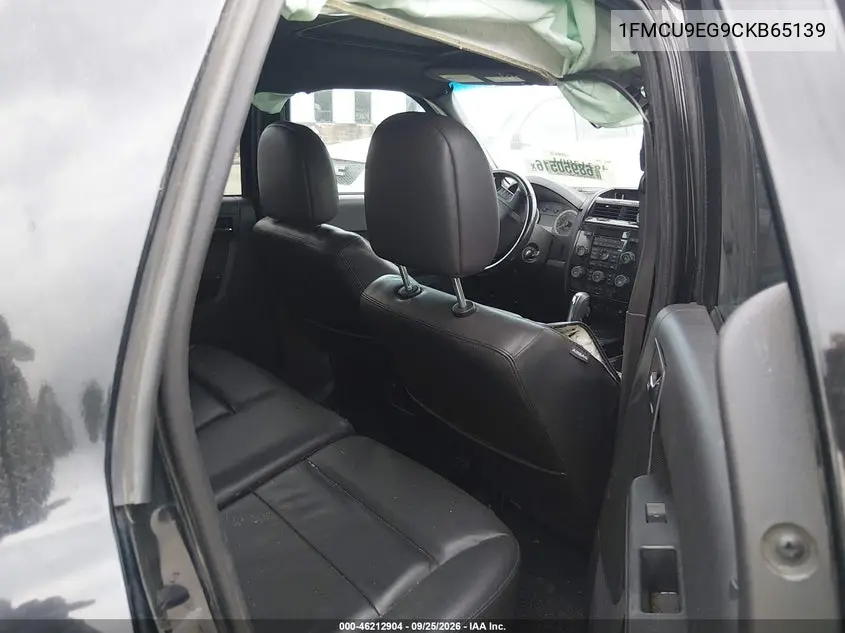2012 FORD ESCAPE VIN 1FMCU9EG9CKB65139 — фото 9
