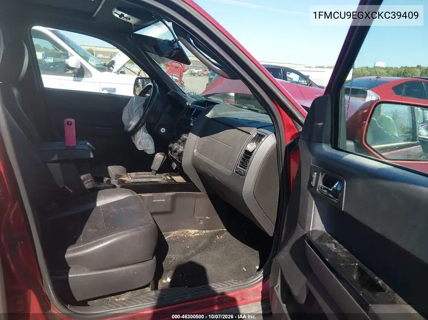 2012 FORD ESCAPE VIN 1FMCU9EGXCKC39409 — фото 5