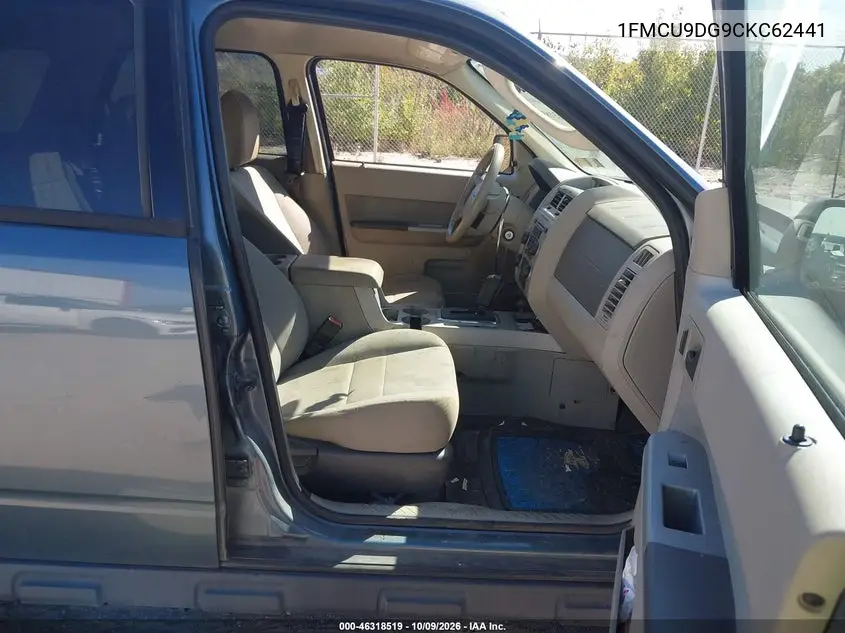 2012 FORD ESCAPE VIN 1FMCU9DG9CKC62441 — фото 5