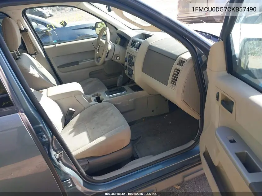2012 FORD ESCAPE VIN 1FMCU0DG7CKB57490 — фото 5