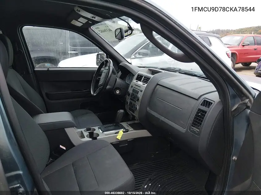 2012 FORD ESCAPE VIN 1FMCU9D78CKA78544 — фото 5