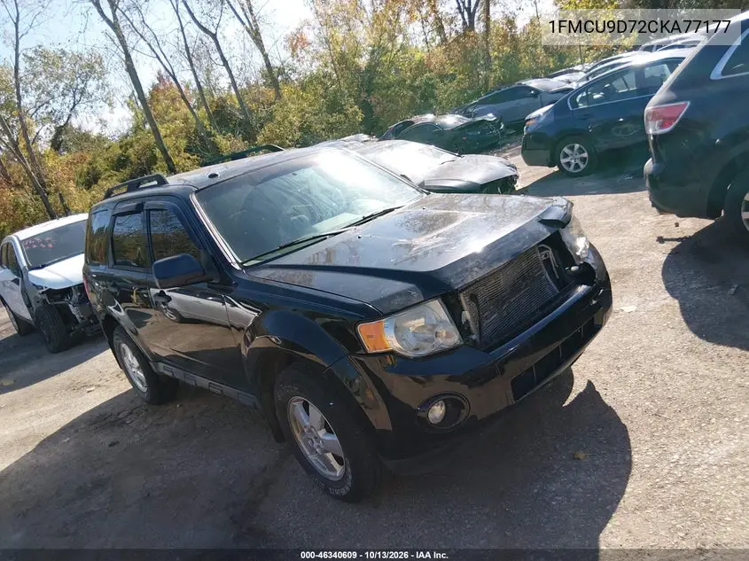 FORD ESCAPE 2012, VIN 1FMCU9D72CKA77177