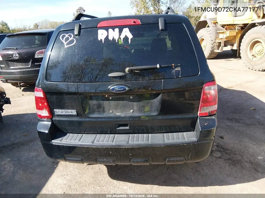 2012 FORD ESCAPE VIN 1FMCU9D72CKA77177 — фото 16