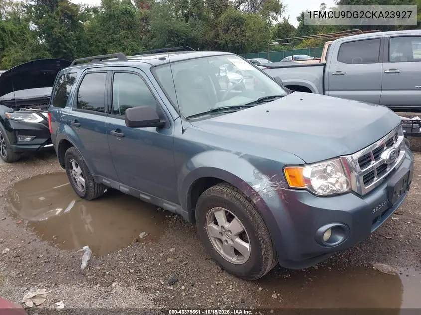 FORD ESCAPE 2012, VIN 1FMCU9DG2CKA23927