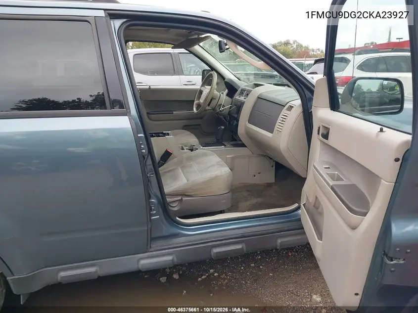 2012 FORD ESCAPE VIN 1FMCU9DG2CKA23927 — фото 5