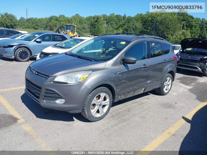 2013 FORD ESCAPE VIN 1FMCU9G90DUB33796 — фото 2