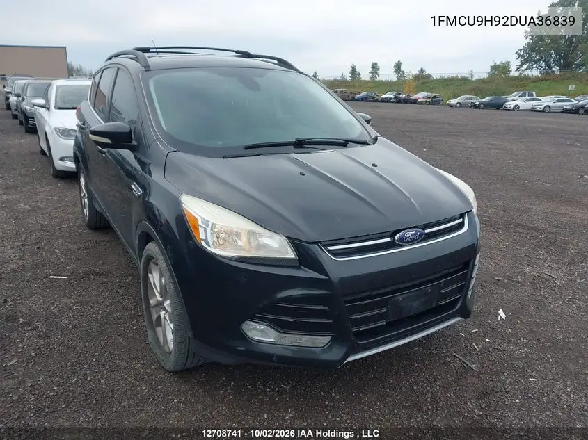 FORD ESCAPE 2013, VIN 1FMCU9H92DUA36839