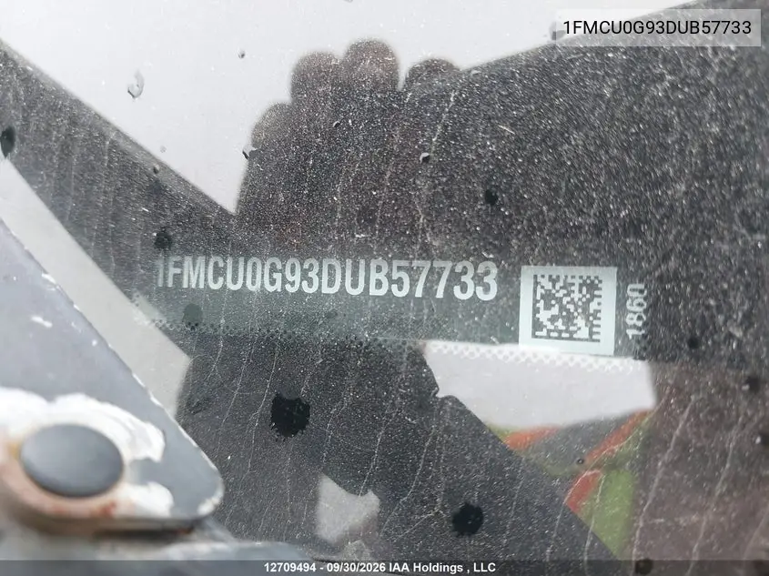 2013 FORD ESCAPE VIN 1FMCU0G93DUB57733 — фото 18