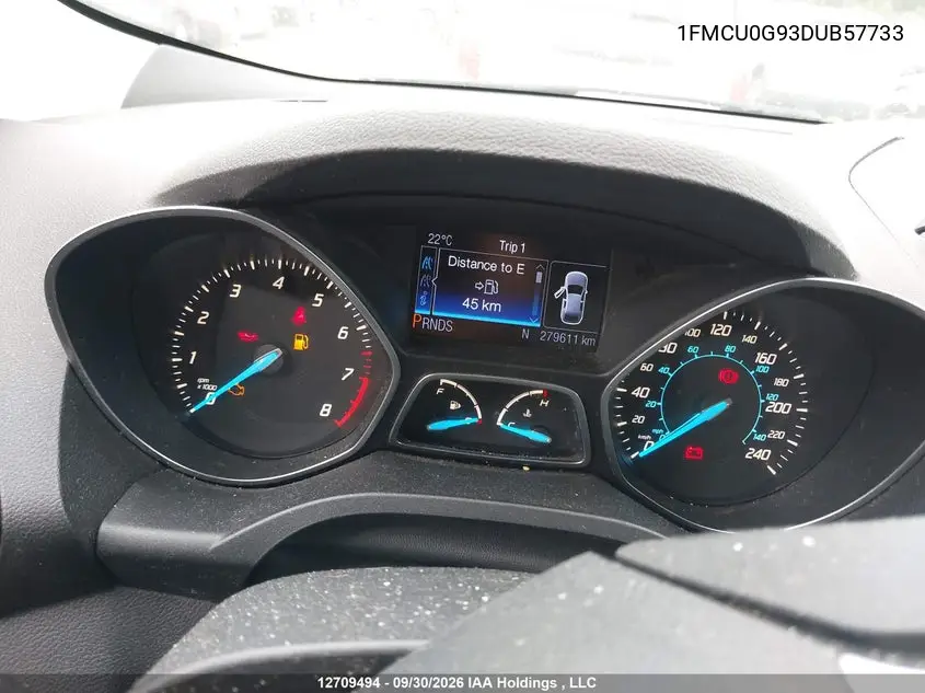 2013 FORD ESCAPE VIN 1FMCU0G93DUB57733 — фото 7