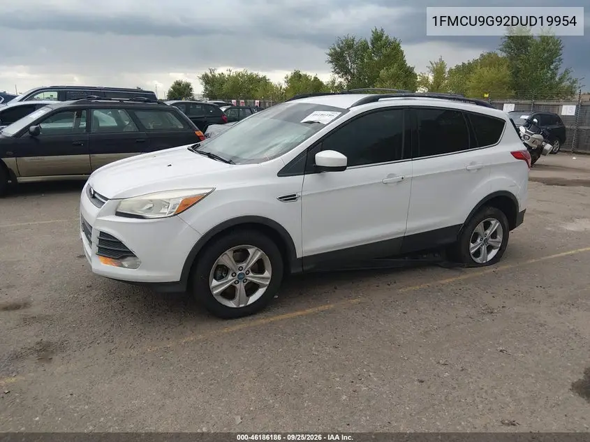 2013 FORD ESCAPE VIN 1FMCU9G92DUD19954 — фото 2