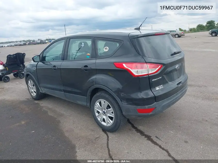 2013 FORD ESCAPE VIN 1FMCU0F71DUC59967 — фото 3