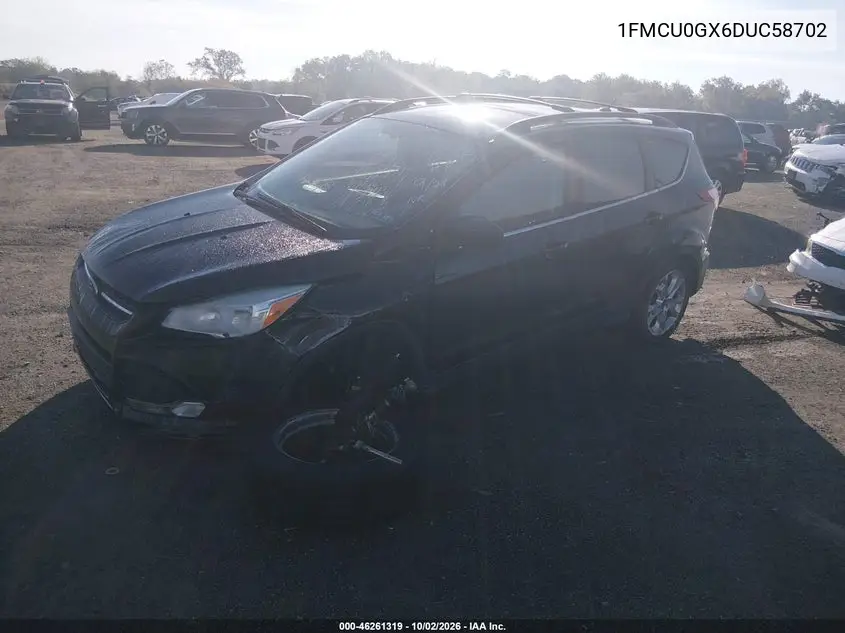 2013 FORD ESCAPE VIN 1FMCU0GX6DUC58702 — фото 2