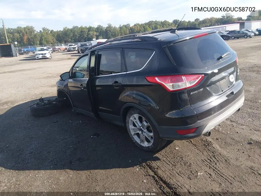 2013 FORD ESCAPE VIN 1FMCU0GX6DUC58702 — фото 3