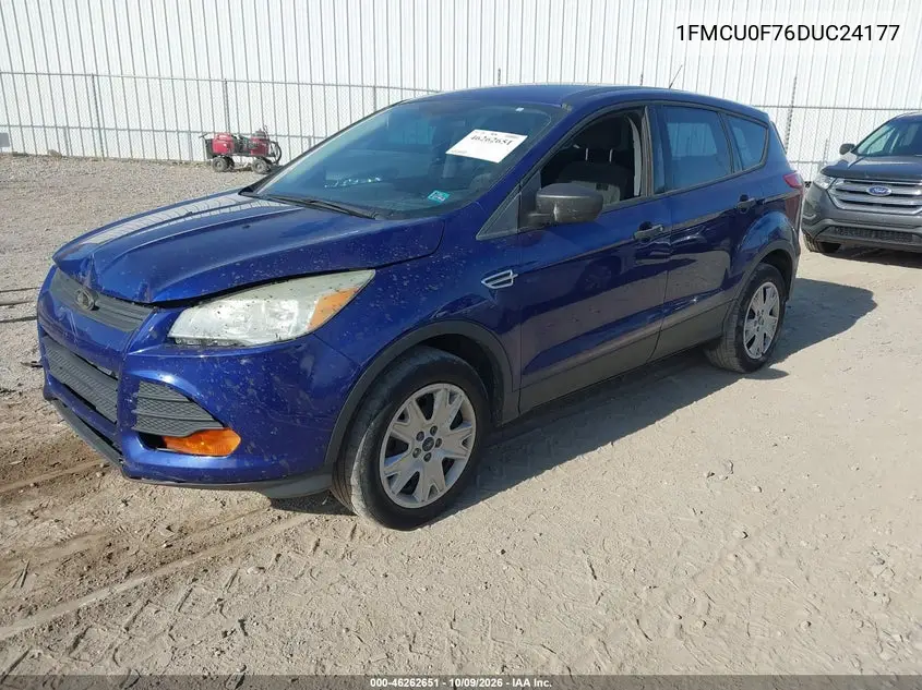 2013 FORD ESCAPE VIN 1FMCU0F76DUC24177 — фото 2