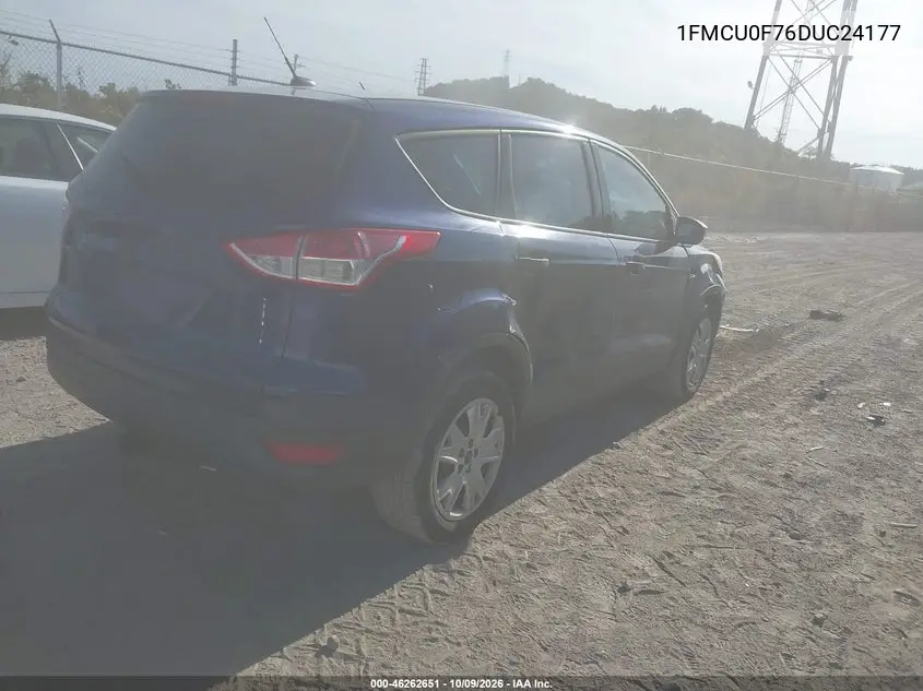 2013 FORD ESCAPE VIN 1FMCU0F76DUC24177 — фото 4