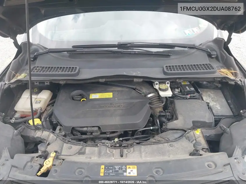 2013 FORD ESCAPE VIN 1FMCU0GX2DUA08762 — фото 10