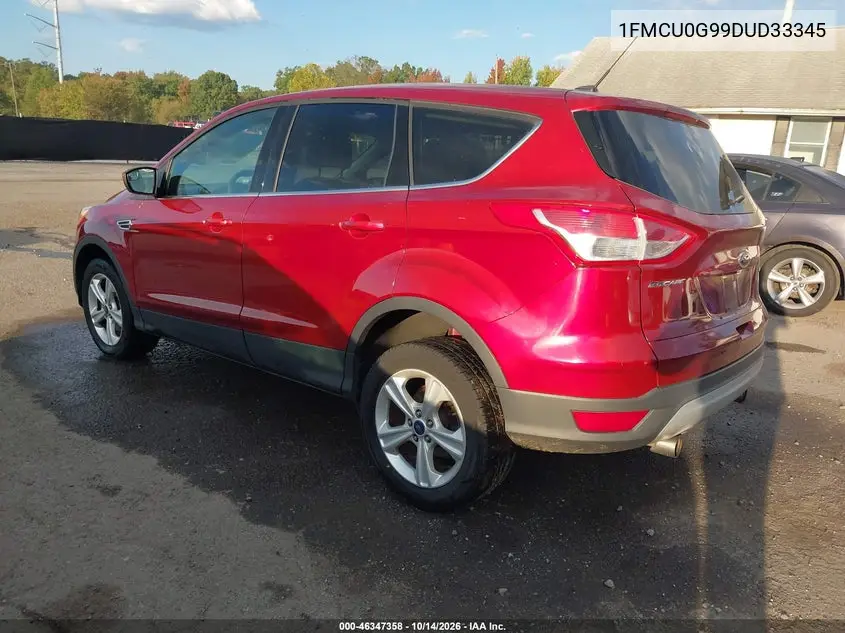 2013 FORD ESCAPE VIN 1FMCU0G99DUD33345 — фото 3