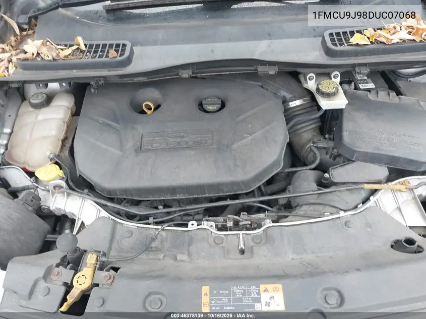 2013 FORD ESCAPE VIN 1FMCU9J98DUC07068 — фото 10