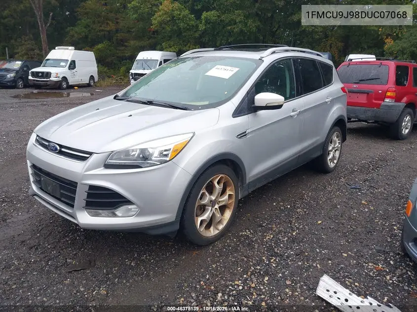 2013 FORD ESCAPE VIN 1FMCU9J98DUC07068 — фото 2