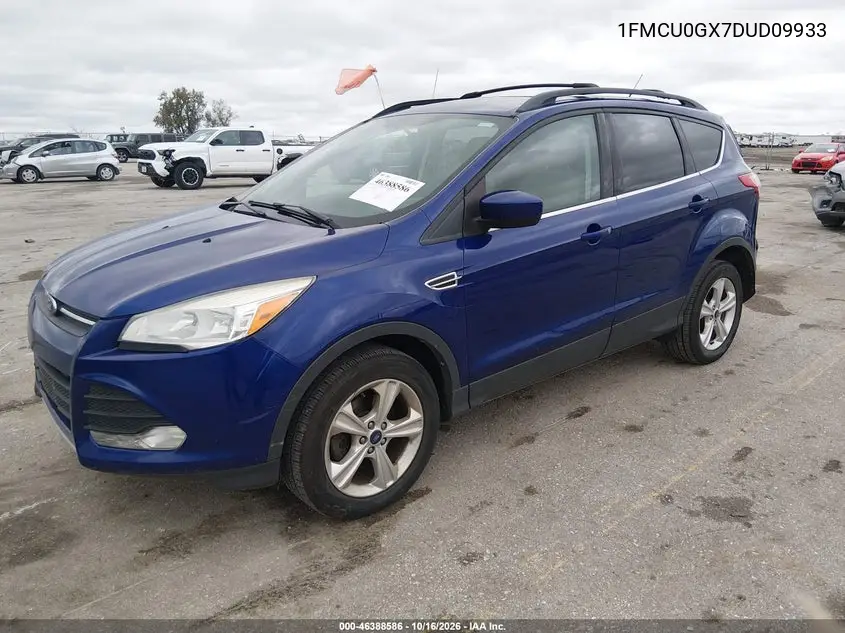2013 FORD ESCAPE VIN 1FMCU0GX7DUD09933 — фото 2