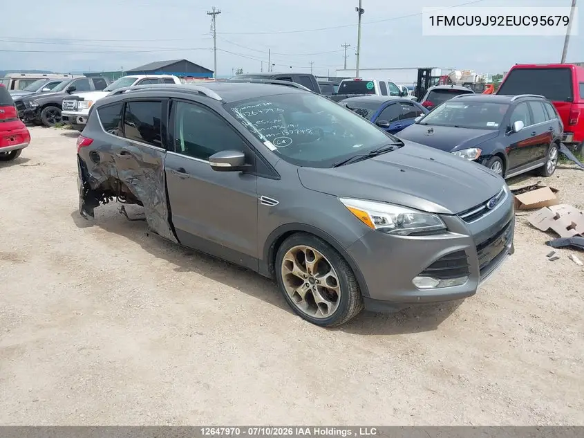 FORD ESCAPE 2014, VIN 1FMCU9J92EUC95679