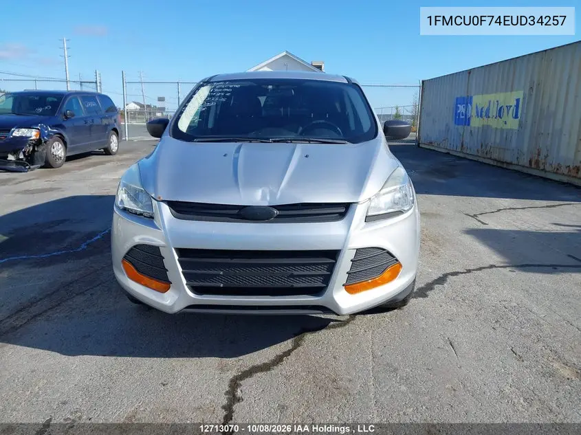 2014 FORD ESCAPE VIN 1FMCU0F74EUD34257 — фото 12