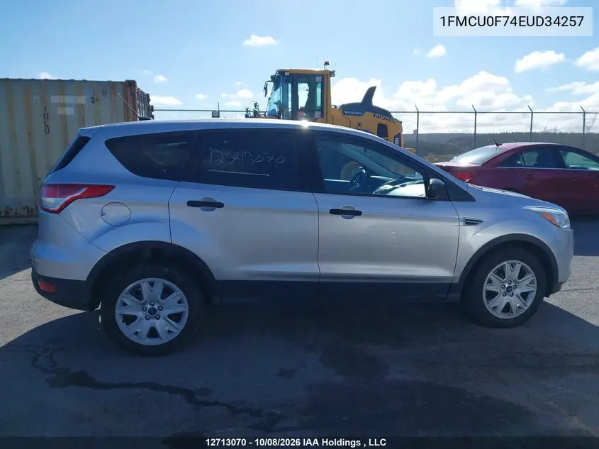 2014 FORD ESCAPE VIN 1FMCU0F74EUD34257 — фото 13