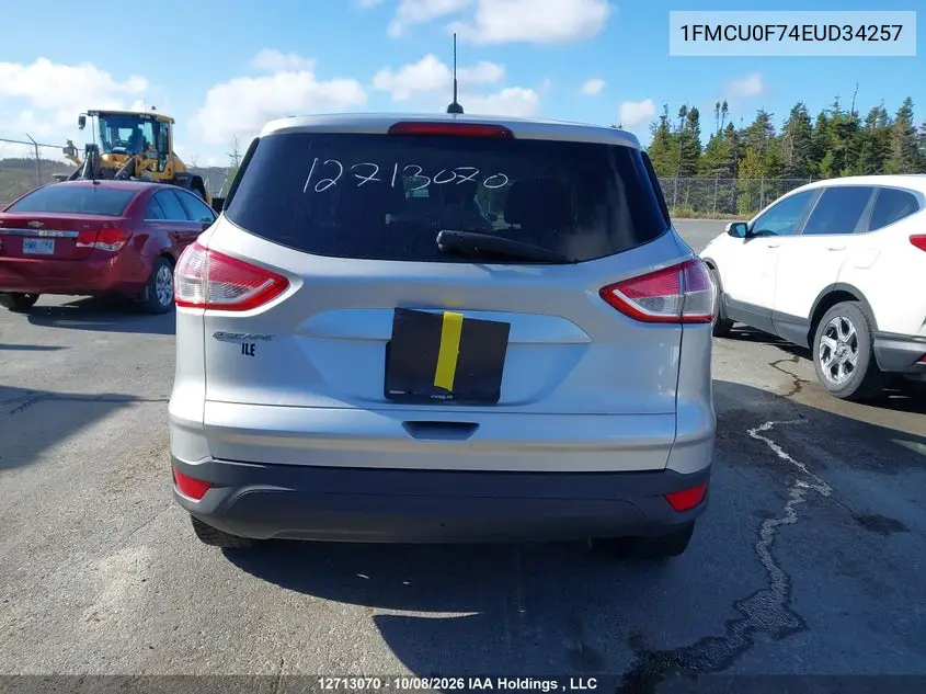 2014 FORD ESCAPE VIN 1FMCU0F74EUD34257 — фото 16