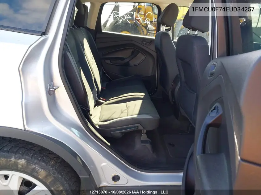 2014 FORD ESCAPE VIN 1FMCU0F74EUD34257 — фото 8