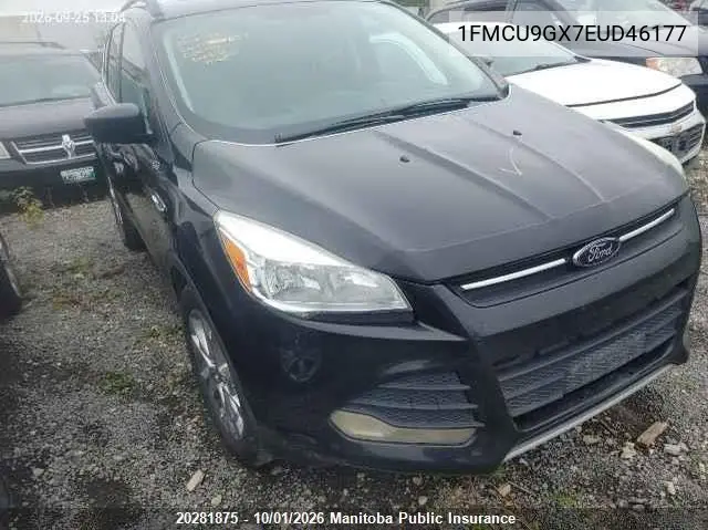 FORD ESCAPE 2014, VIN 1FMCU9GX7EUD46177