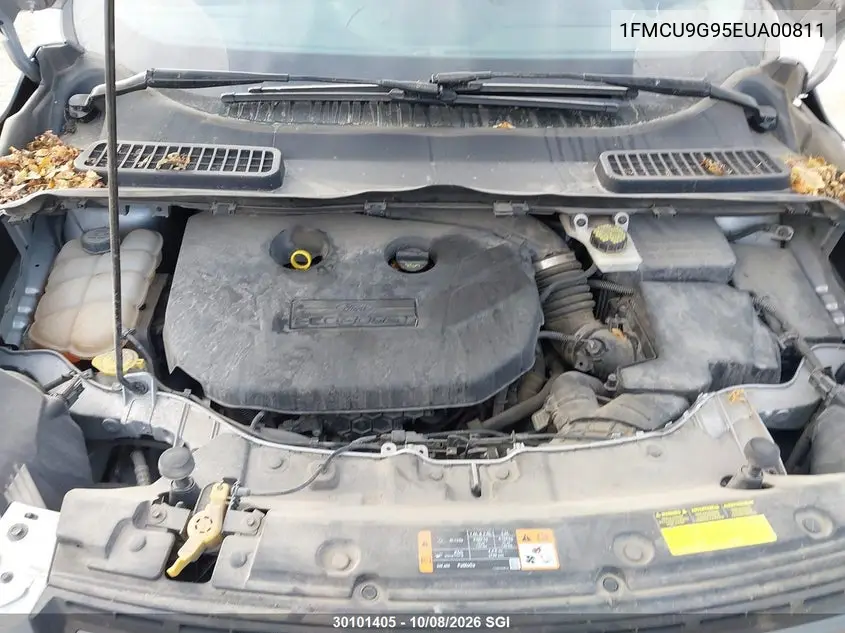 2014 FORD ESCAPE VIN 1FMCU9G95EUA00811 — фото 10