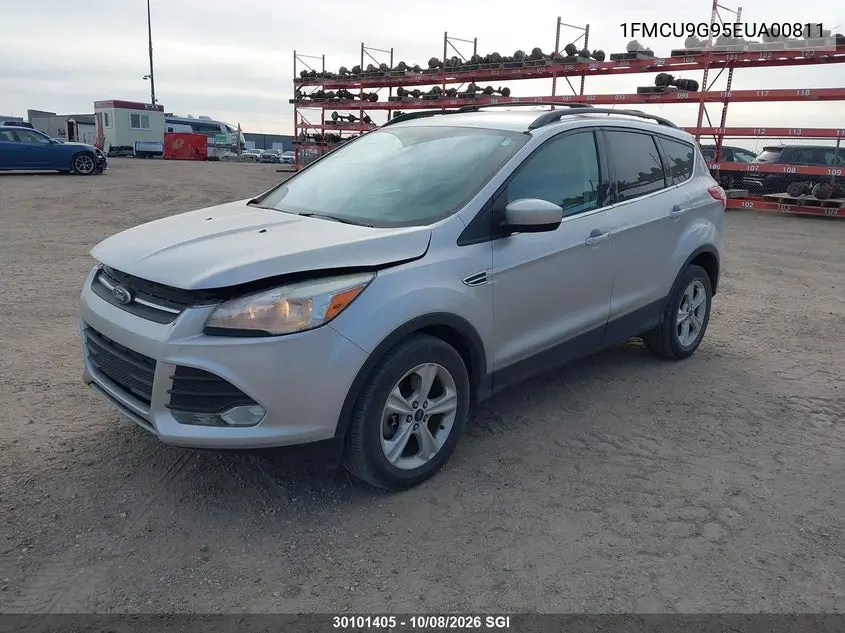 2014 FORD ESCAPE VIN 1FMCU9G95EUA00811 — фото 2