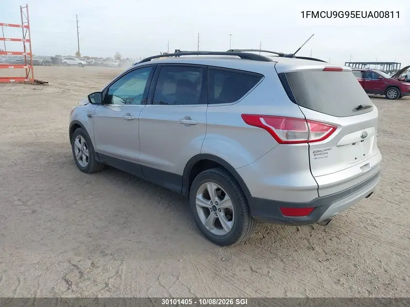 2014 FORD ESCAPE VIN 1FMCU9G95EUA00811 — фото 3