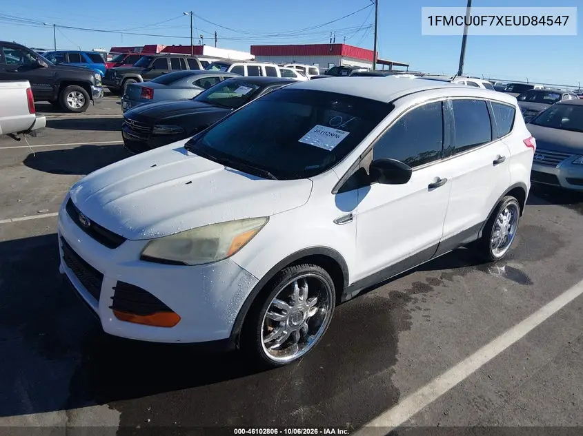 2014 FORD ESCAPE VIN 1FMCU0F7XEUD84547 — фото 2