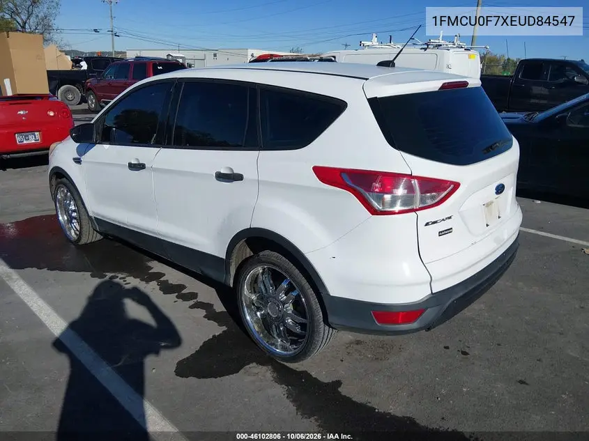 2014 FORD ESCAPE VIN 1FMCU0F7XEUD84547 — фото 3