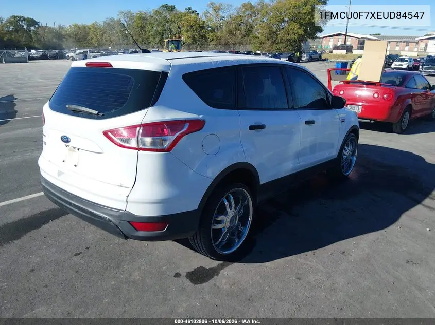 2014 FORD ESCAPE VIN 1FMCU0F7XEUD84547 — фото 4