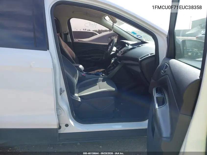 2014 FORD ESCAPE VIN 1FMCU0F71EUC38358 — фото 5