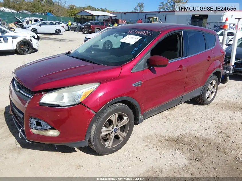 2014 FORD ESCAPE VIN 1FMCU0G98EUE24656 — фото 2