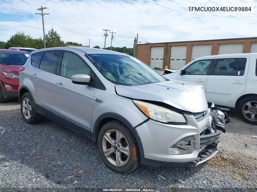 FORD ESCAPE 2014, VIN 1FMCU0GX4EUC89884