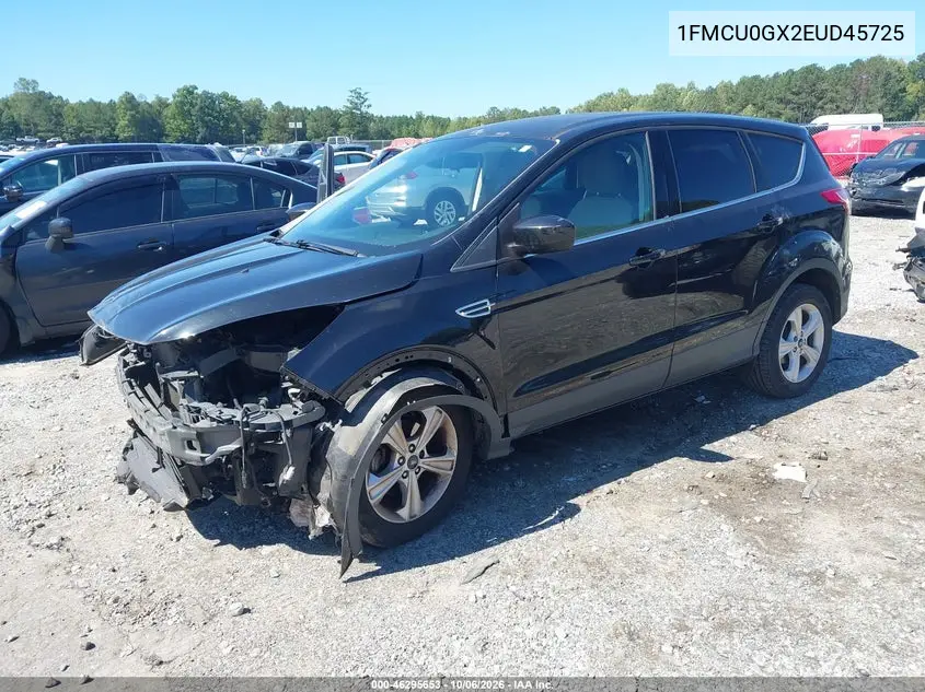 2014 FORD ESCAPE VIN 1FMCU0GX2EUD45725 — фото 2